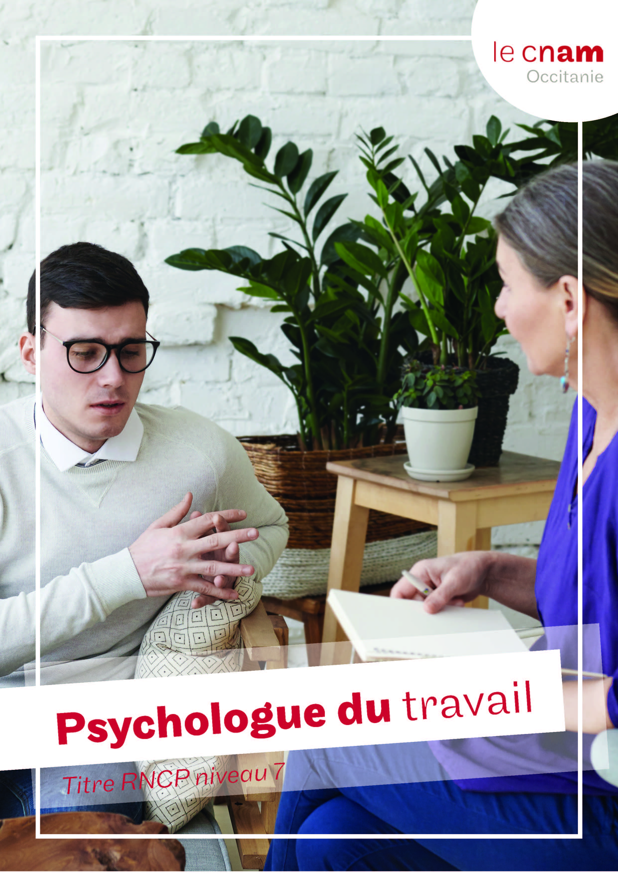 Psychologue du travail - Cnam Occitanie