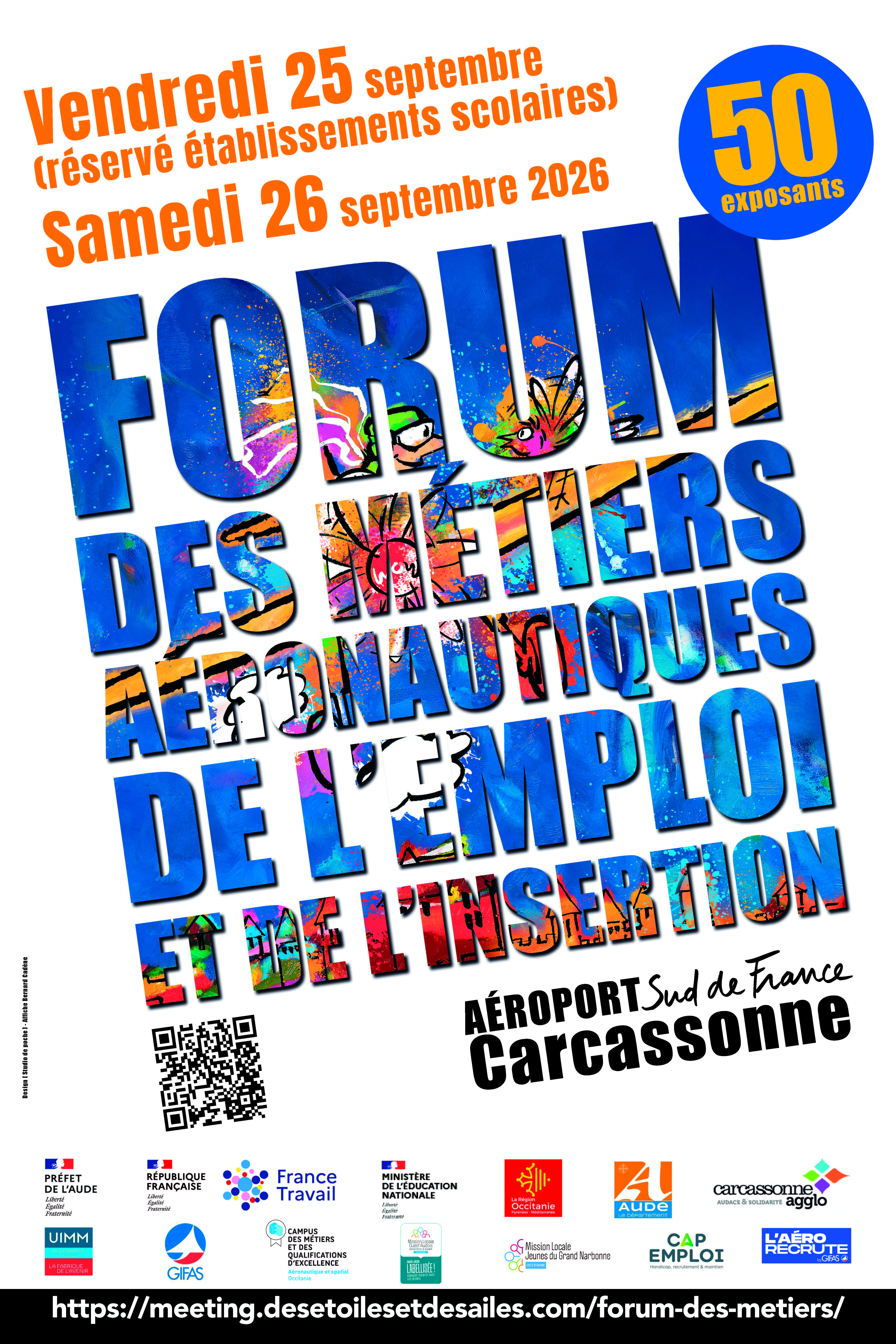 Affiche Forum Carcassonne