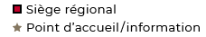 Légende Centres 2019 - Sr, P - petit