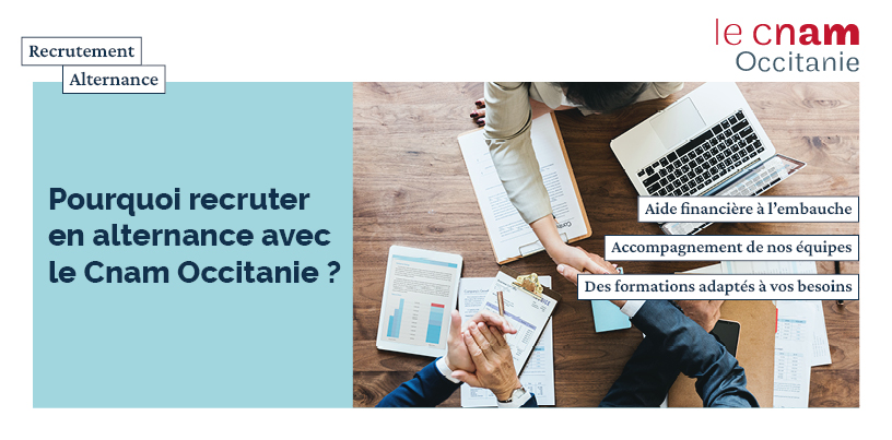 Recrutement alternance Cnam Occitanie