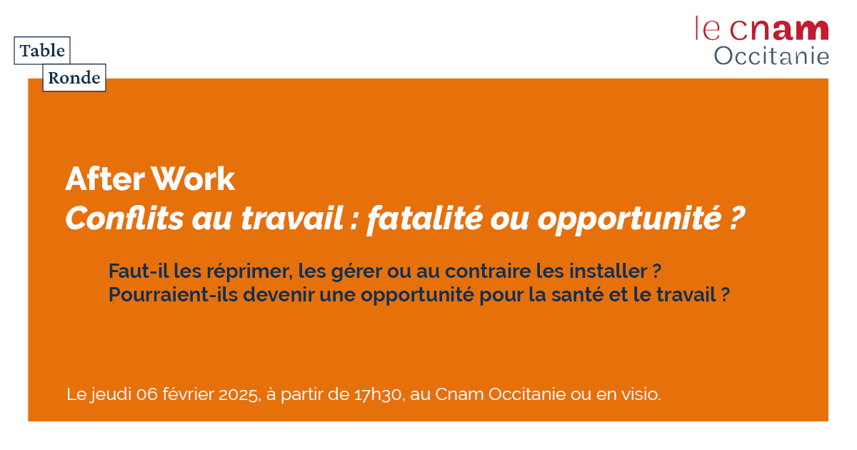 After Work - Cnam Occitanie
